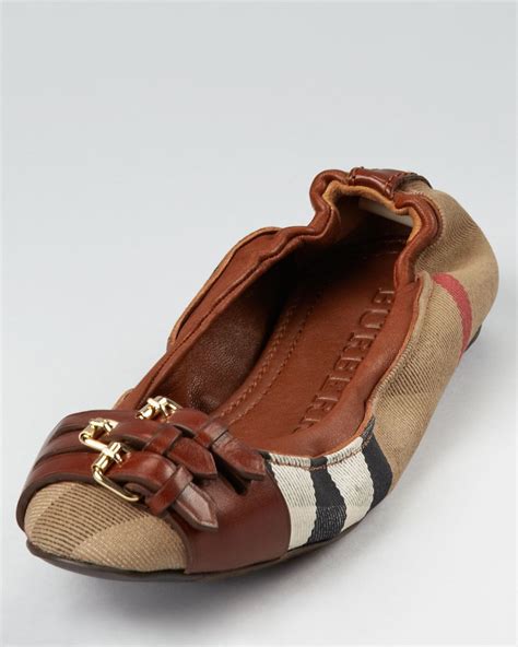 burberry ballerina flats shoes sale